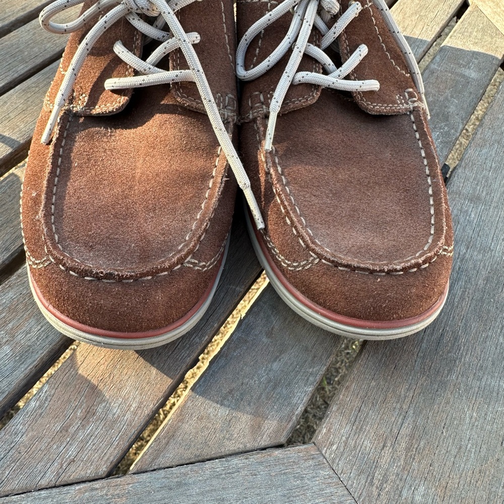 Clark’s suede loafers brown good condition - Picture 4 of 7